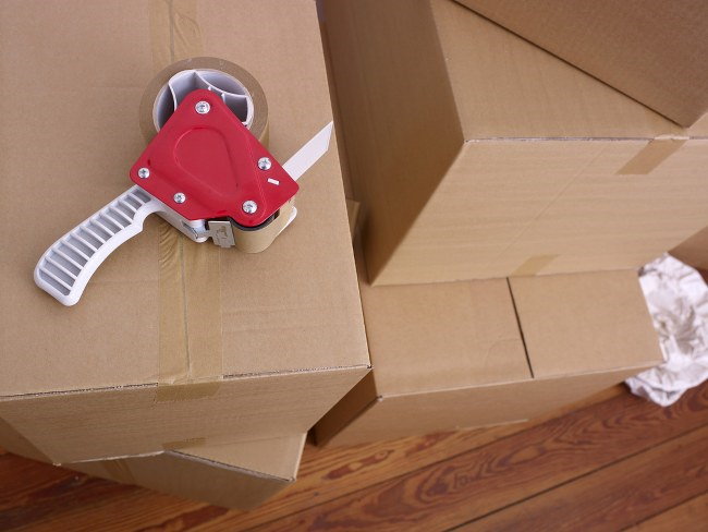 packing boxes
